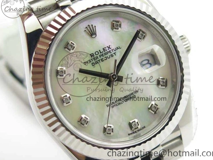 0206 DateJust 228238 SS Noob 1:1 Best Edition MOP Dial Diamond On Jubilee Bracelet A WeatherProof 3496